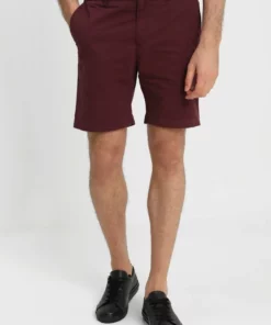 Pier One Uomo Shorts - Bordeaux
