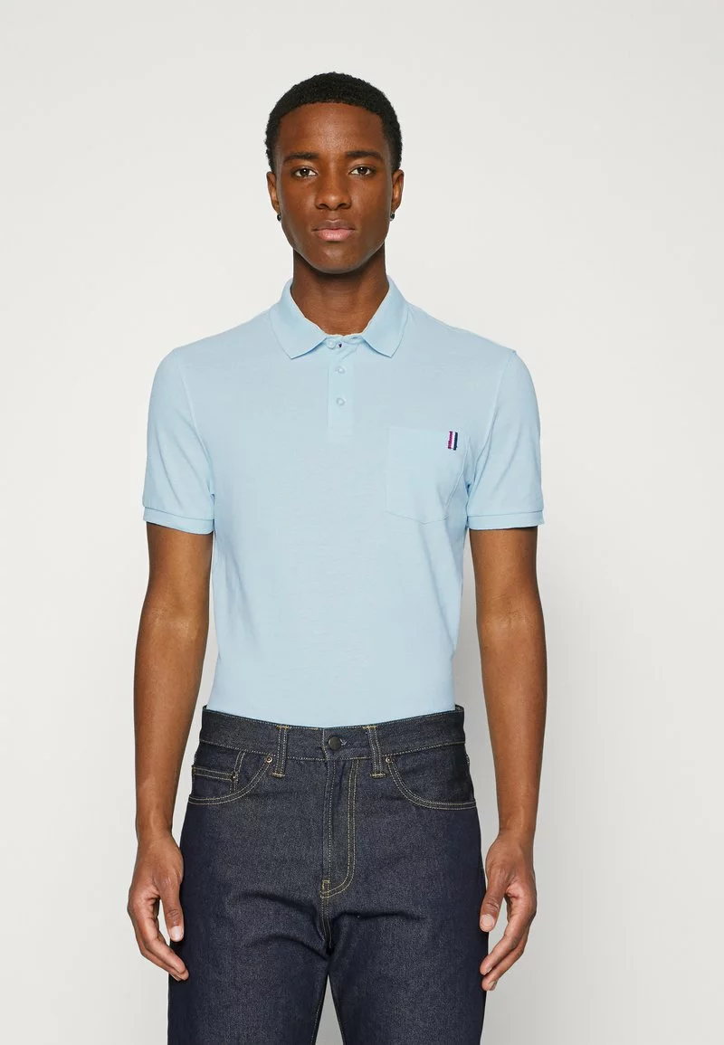 Pier One Uomo 2 PACK - Polo - Light Blue/black 4 Pier One Uomo 2 PACK - Polo - Light Blue/black - immagine 2