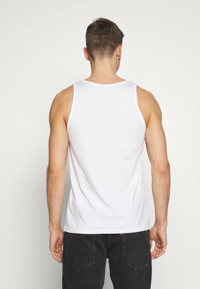 Pier One Uomo 2 PACK - Top - White 6 Pier One Uomo 2 PACK - Top - White - immagine 4