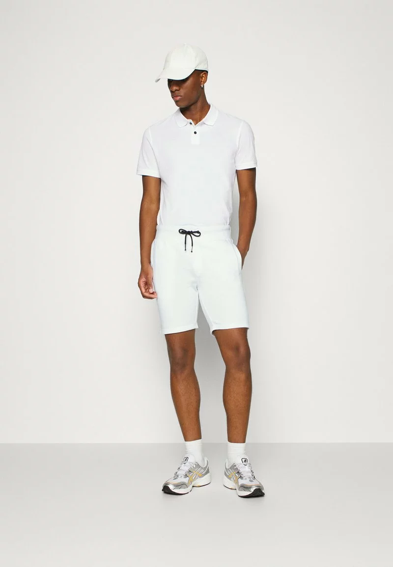 Pier One Uomo Pantaloni Sportivi - White 4 Pier One Uomo Pantaloni Sportivi - White - immagine 2