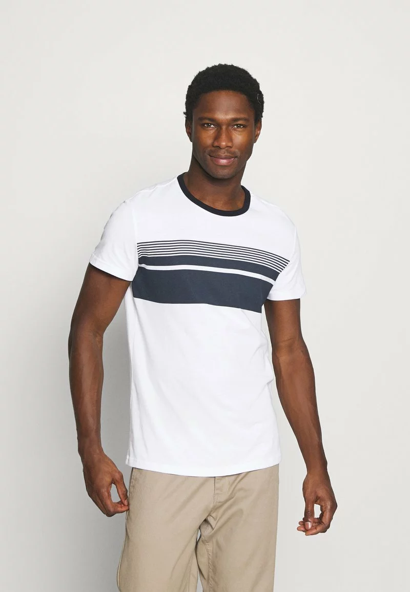 Pier One Uomo T-shirt Con Stampa - White 3 Pier One Uomo T-shirt Con Stampa - White