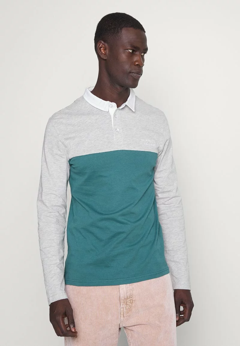 Pier One Uomo Maglietta A Manica Lunga - Mottled Grey 3 Pier One Uomo Maglietta A Manica Lunga - Mottled Grey