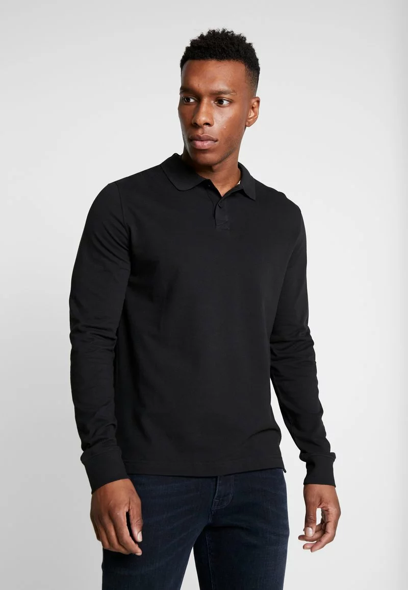 Pier One Uomo 2 PACK - Polo - Mottled Grey/black 3 Pier One Uomo 2 PACK - Polo - Mottled Grey/black