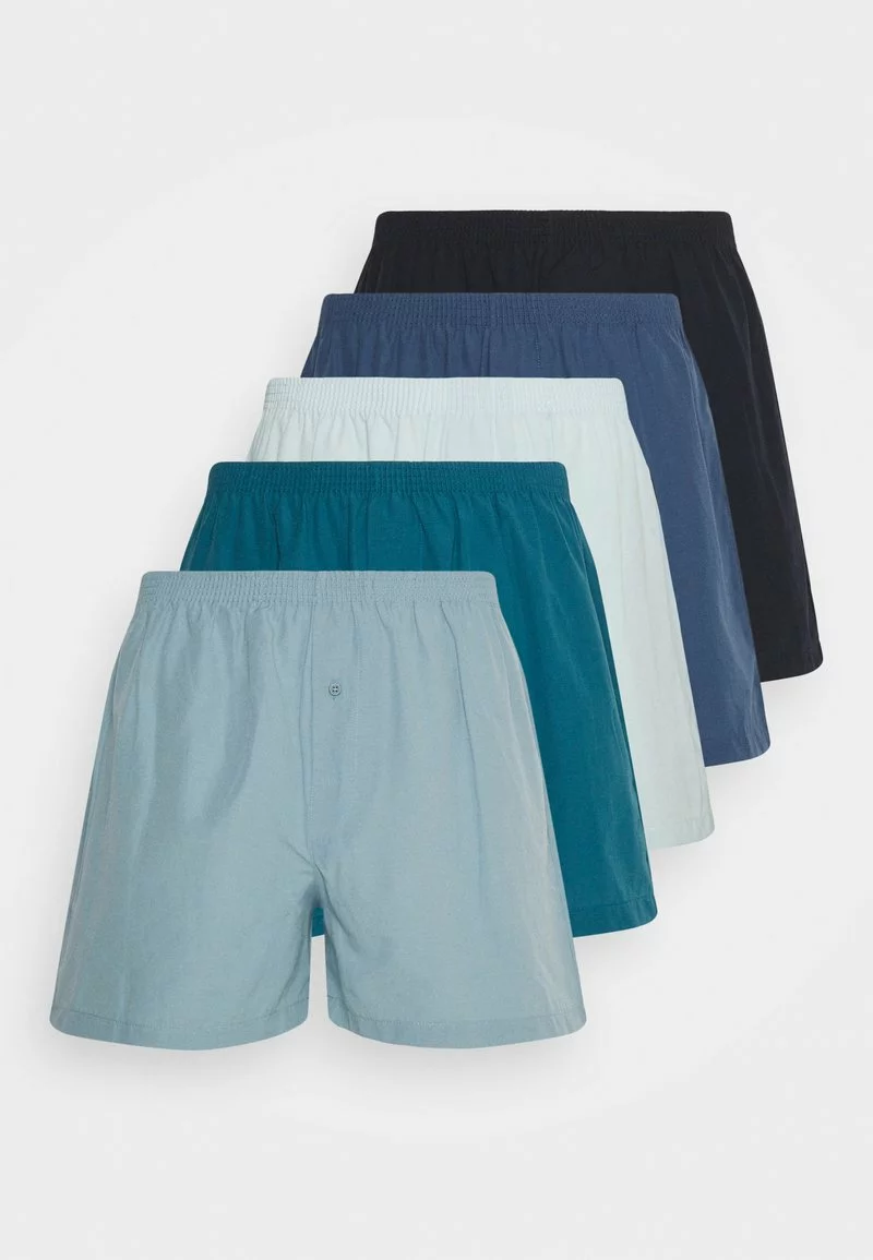 Pier One Uomo 5 PACK - Boxer - Dark Blue/blue/light Blue 3 Pier One Uomo 5 PACK - Boxer - Dark Blue/blue/light Blue