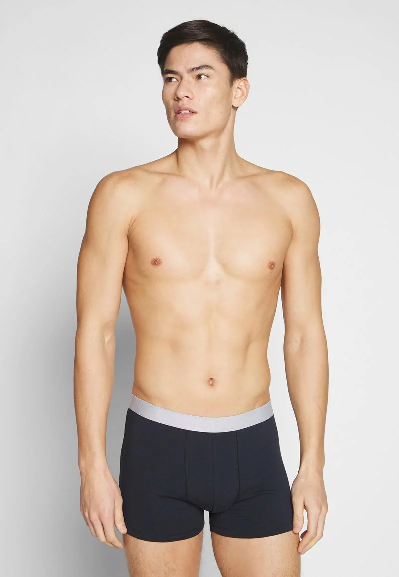 Pier One Uomo 5 PACK - Culotte - Dark Blue/mottled Grey 4 Pier One Uomo 5 PACK - Culotte - Dark Blue/mottled Grey - immagine 2