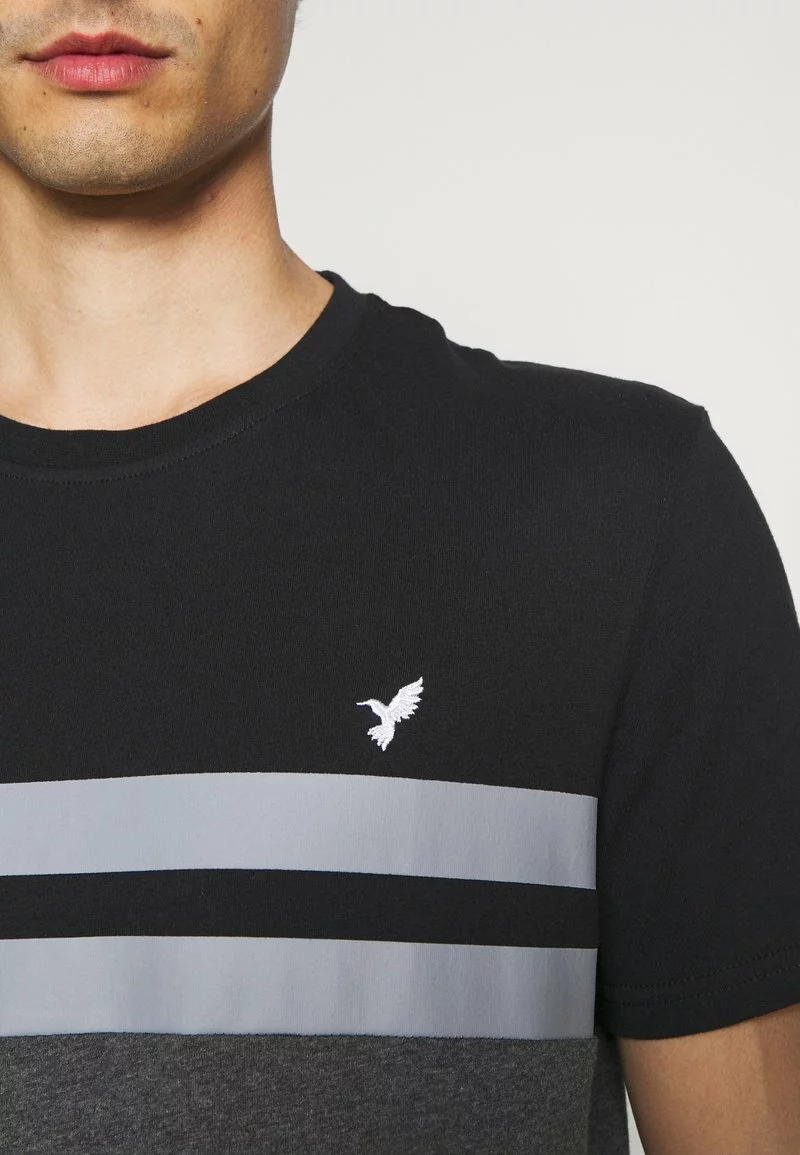 Pier One Uomo T-shirt Con Stampa - Black/grey 6 Pier One Uomo T-shirt Con Stampa - Black/grey - immagine 4