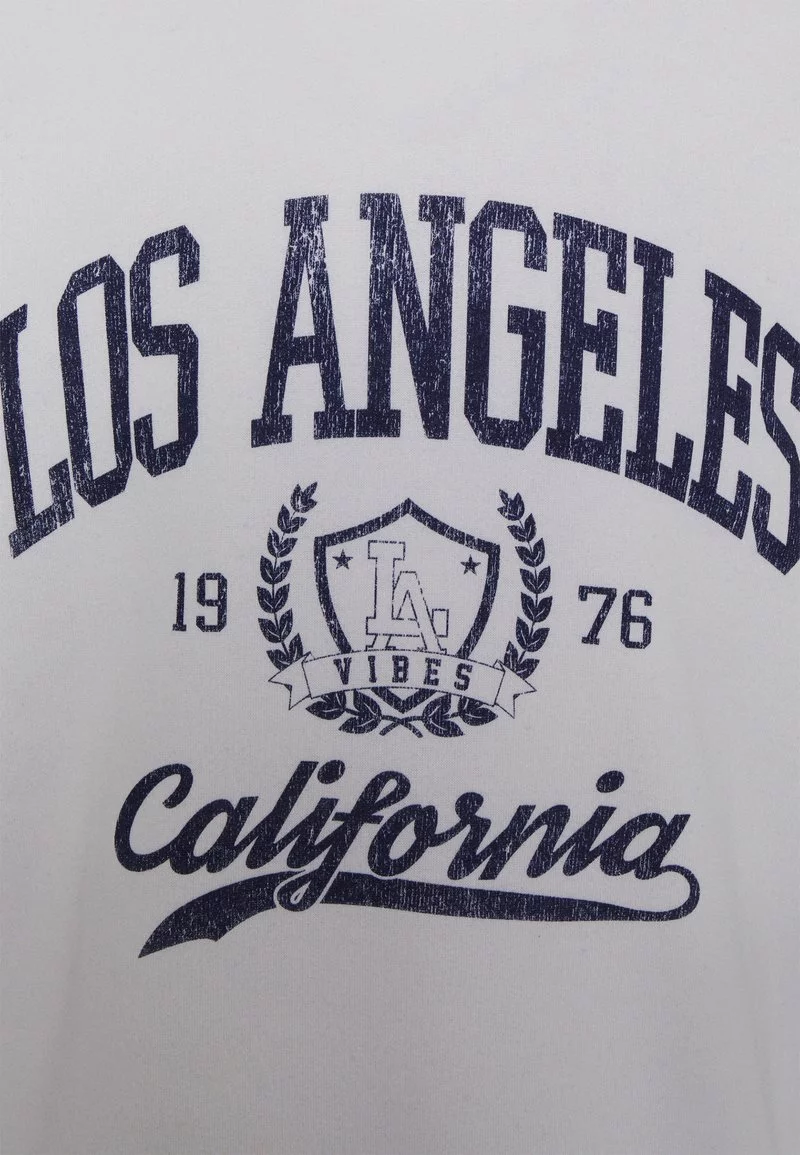 Pier One Uomo COLLEGE CREW NECK - Felpa - White 5 Pier One Uomo COLLEGE CREW NECK - Felpa - White - immagine 3