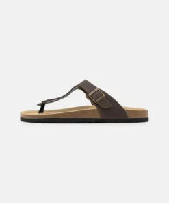 Pier One UNISEX - Infradito - Brown