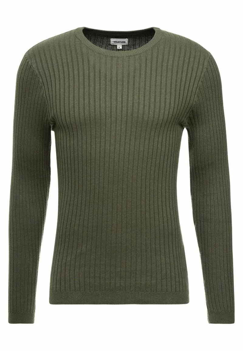 Pier One Uomo Maglione - Oliv 6 Pier One Uomo Maglione - Oliv - immagine 4