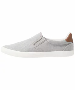 Pier One UNISEX - Scarpe Senza Lacci - Grey