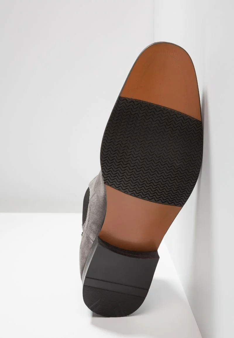 Pier One Uomo LEATHER - Stivaletti - Dark Gray 7 Pier One Uomo LEATHER - Stivaletti - Dark Gray - immagine 5