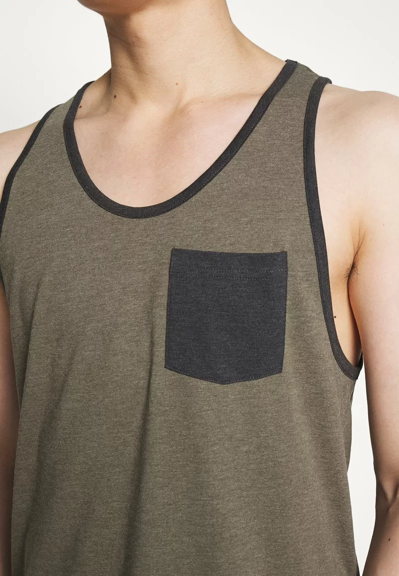 Pier One Uomo Top - Mottled Olive 8 Pier One Uomo Top - Mottled Olive - immagine 6