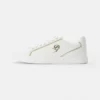 Pier One Unisex Sneakers Basse - White/gold