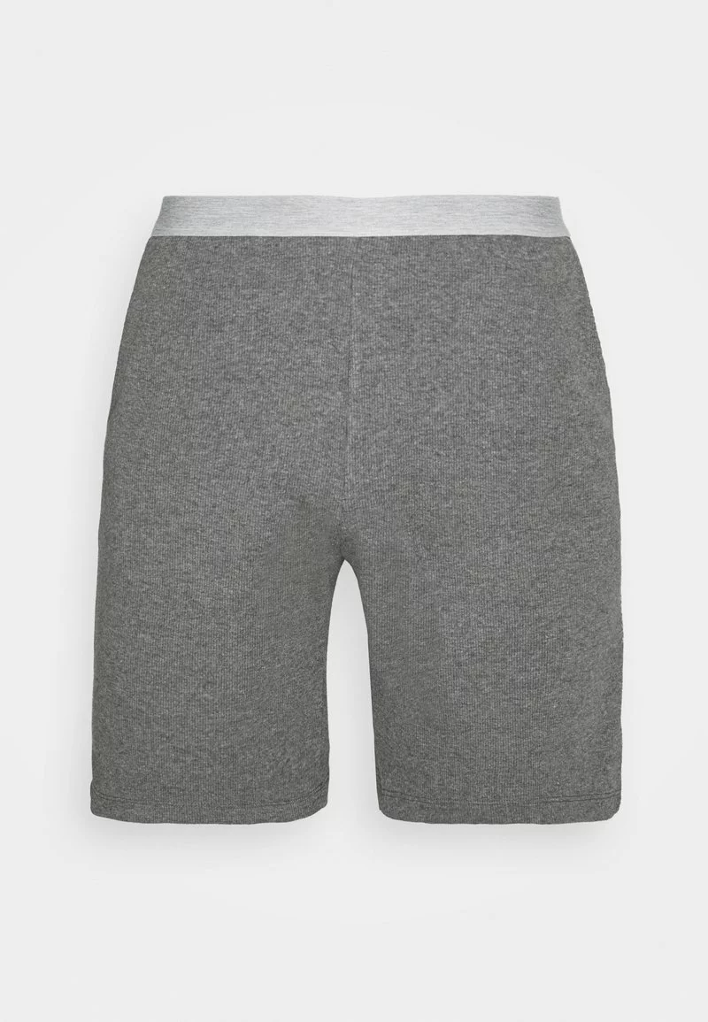 Pier One Uomo LOUNGE HENLEY SHORTS - Pantaloni Del Pigiama - Mottled Dark Grey 6 Pier One Uomo LOUNGE HENLEY SHORTS - Pantaloni Del Pigiama - Mottled Dark Grey - immagine 4