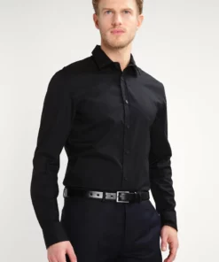Pier One Uomo Camicia Elegante - Black