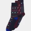 Pier One Uomo XMAS GIFT BOX 3 PACK - Calze - Dark Blue/bordeaux/red 2 Pier One Uomo XMAS GIFT BOX 3 PACK - Calze - Dark Blue/bordeaux/red -Offerta Economica Pier One 43ef96180f1f4cde8bf712b75f0eca23