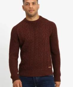 Pier One Uomo Maglione - Mottled Brown