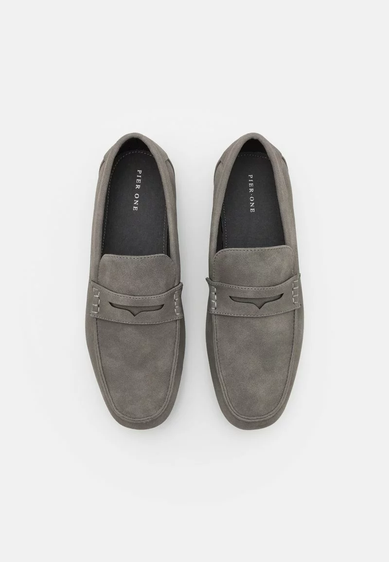 Pier One Uomo Scarpe Senza Lacci - Grey 6 Pier One Uomo Scarpe Senza Lacci - Grey - immagine 4