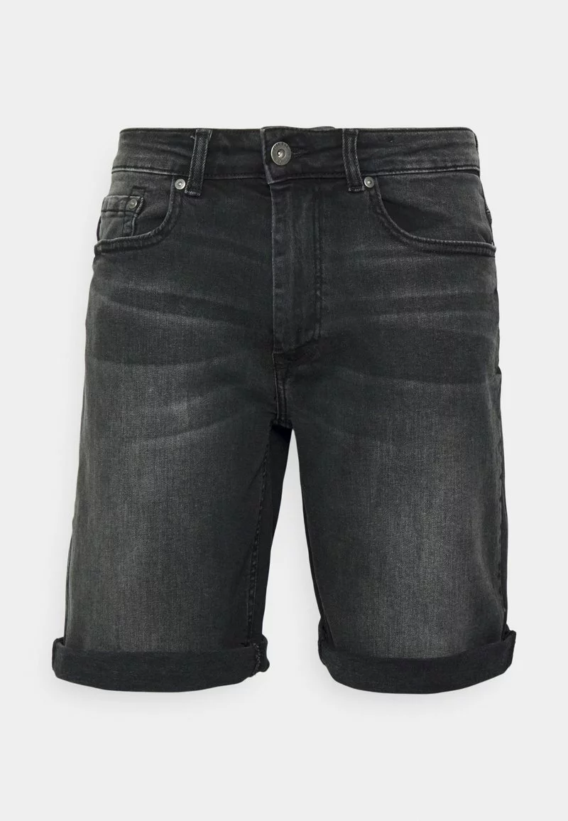 Pier One Uomo Shorts Di Jeans - Grey Denim 3 Pier One Uomo Shorts Di Jeans - Grey Denim
