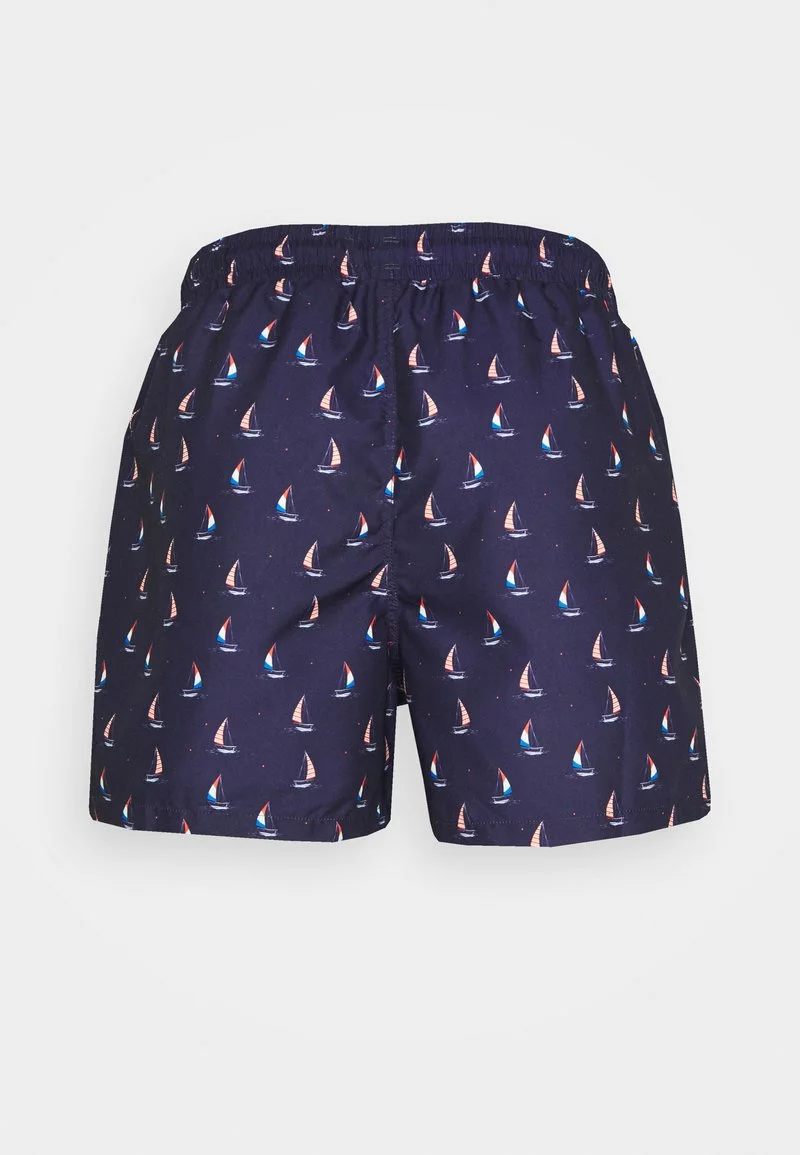 Pier One Uomo Shorts Da Mare - Dark Blue 4 Pier One Uomo Shorts Da Mare - Dark Blue - immagine 2