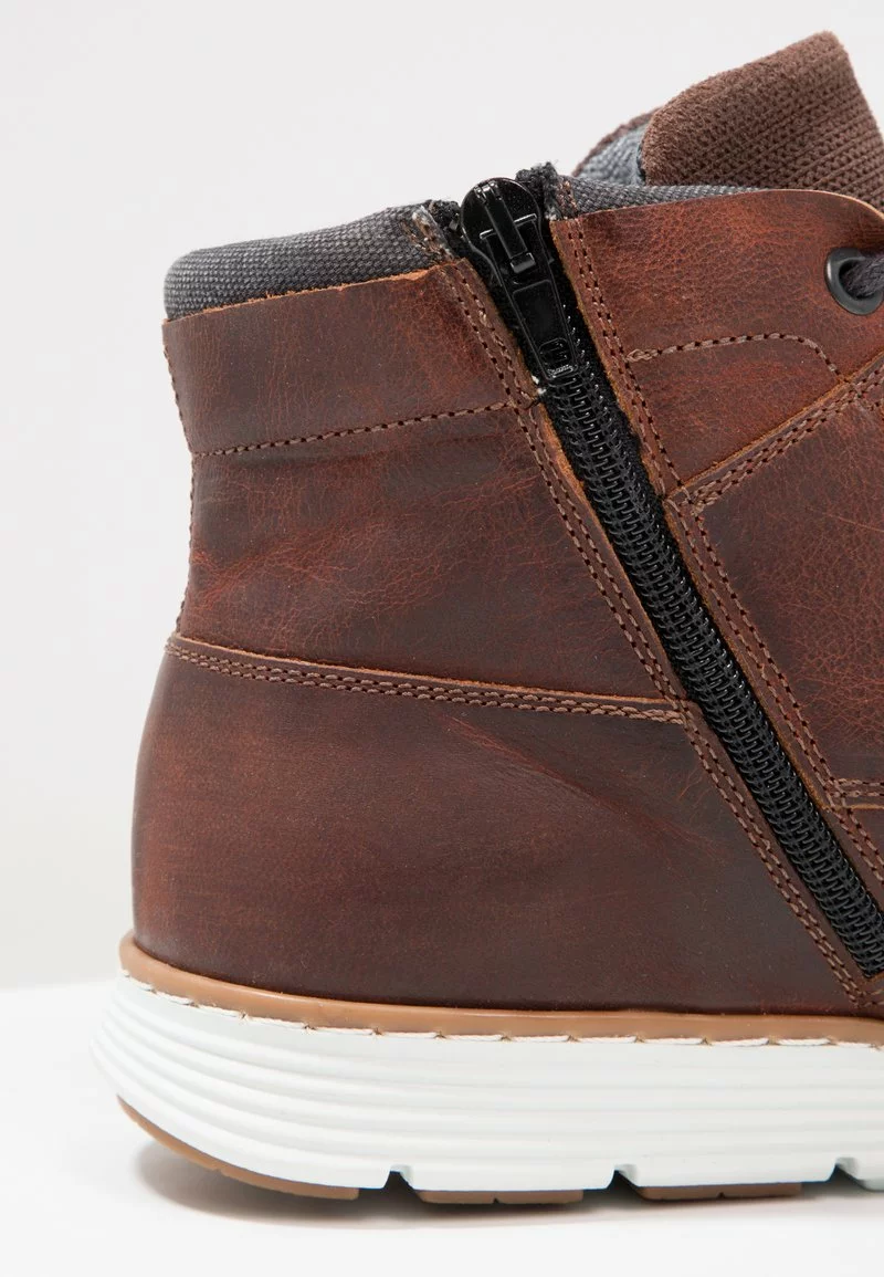 Pier One Uomo LEATHER - Stivaletti Stringati - Dark Brown 7 Pier One Uomo LEATHER - Stivaletti Stringati - Dark Brown - immagine 5