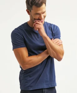 Pier One Uomo T-shirt Basic - Dark Blue