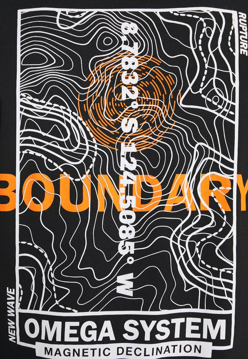 Pier One Uomo T-shirt Con Stampa - Black 8 Pier One Uomo T-shirt Con Stampa - Black - immagine 6