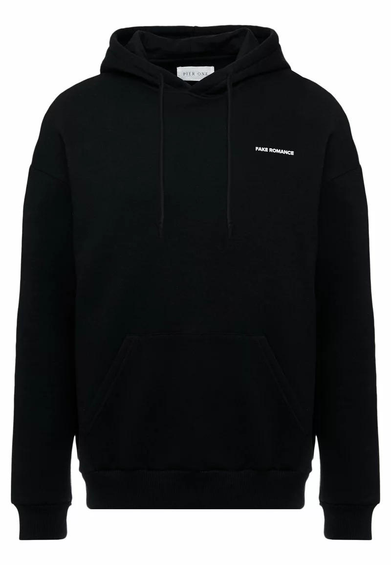 Pier One UNISEX - Felpa Con Cappuccio - Black 7 Pier One UNISEX - Felpa Con Cappuccio - Black - immagine 5