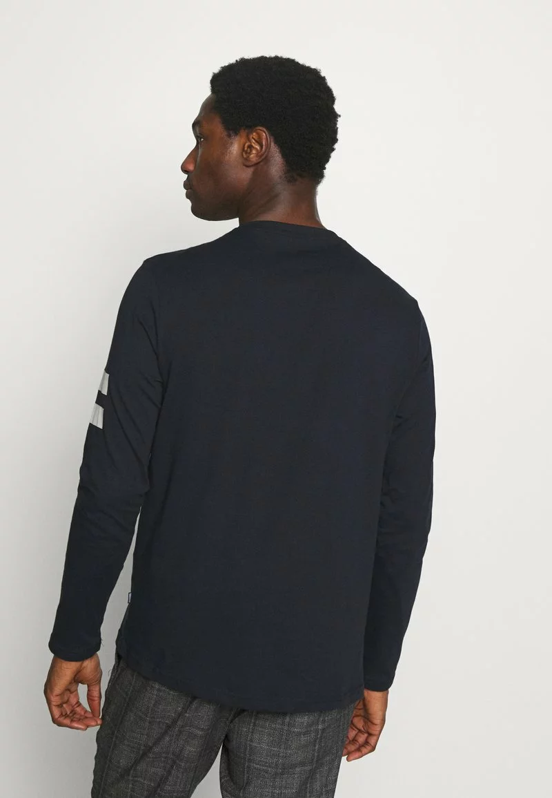 Pier One Uomo Maglietta A Manica Lunga - Dark Blue 5 Pier One Uomo Maglietta A Manica Lunga - Dark Blue - immagine 3