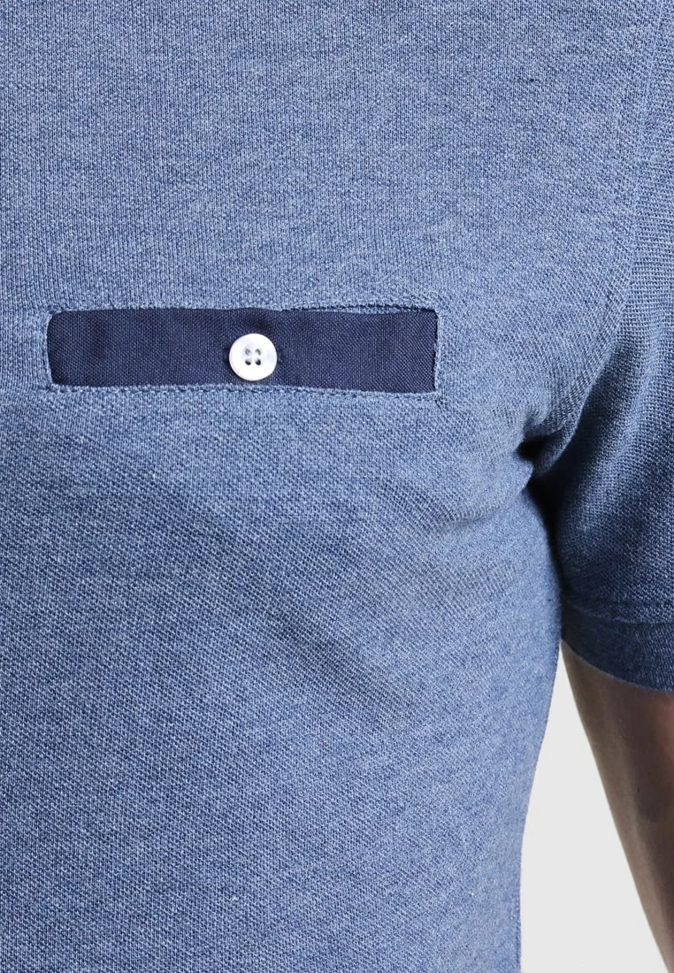 Pier One Uomo Polo - Blue Melange 7 Pier One Uomo Polo - Blue Melange - immagine 5