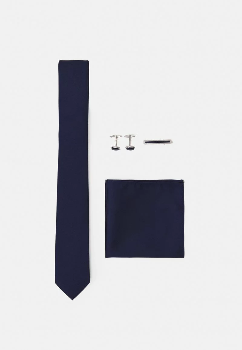 Pier One Uomo SET - Fazzoletti Da Taschino - Dark Blue 3 Pier One Uomo SET - Fazzoletti Da Taschino - Dark Blue
