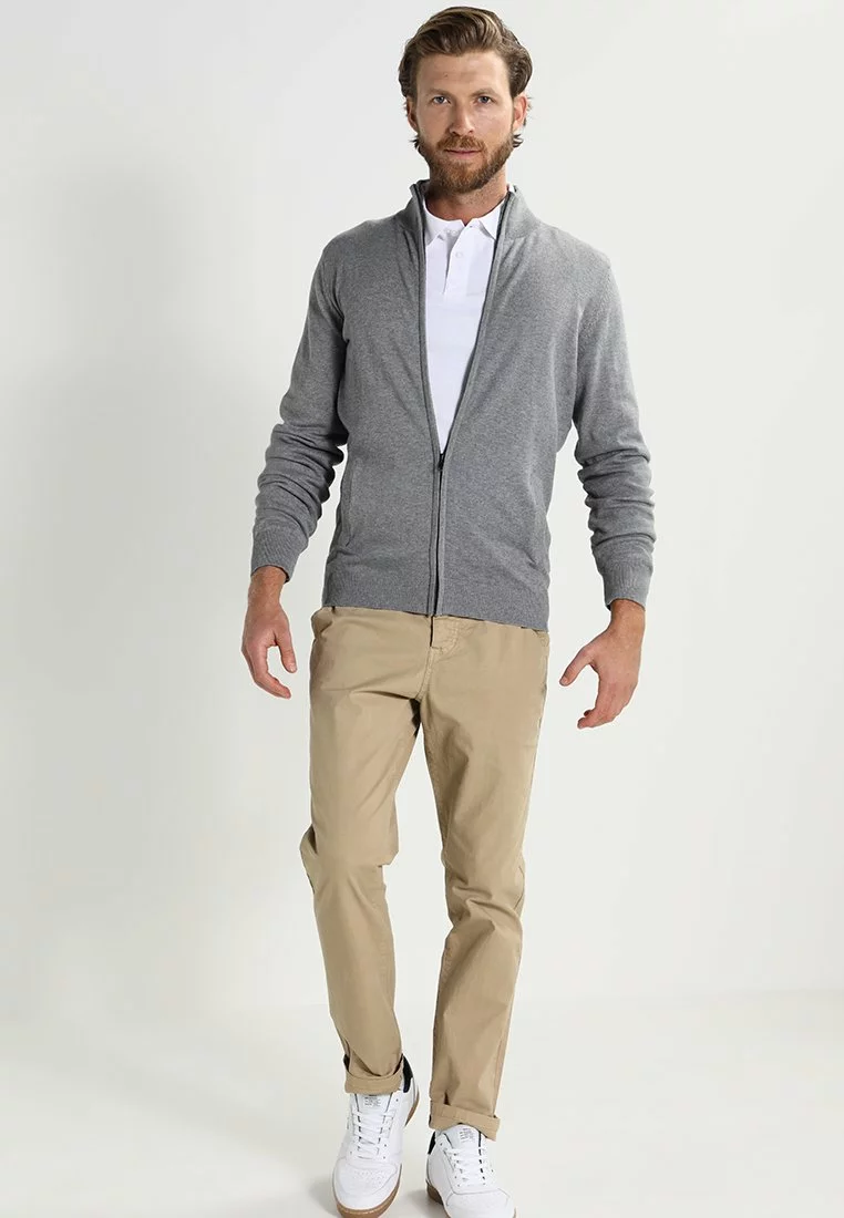 Pier One Uomo Cardigan - Grey 4 Pier One Uomo Cardigan - Grey - immagine 2