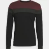 Pier One Uomo Maglietta A Manica Lunga - Bordeaux/dark -Offerta Economica Pier One 55638a1ead054b259ba7f4353fbb4664