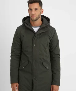 Pier One Uomo Parka - Dark Green