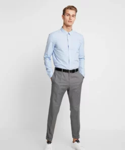 Pier One Uomo 2 PACK - Camicia Elegante - White/light Blue