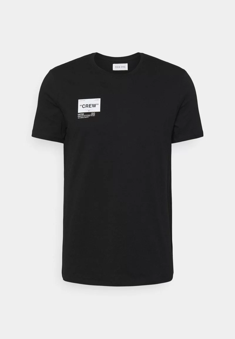 Pier One Uomo T-shirt Con Stampa - Black 10 Pier One Uomo T-shirt Con Stampa - Black - immagine 8