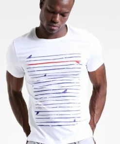 Pier One Uomo T-shirt Con Stampa - White
