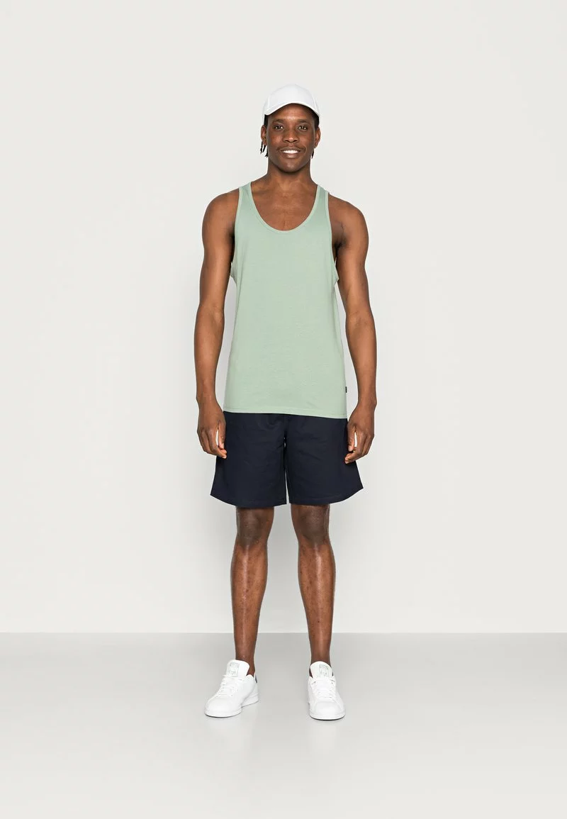 Pier One Uomo 3 PACK - Top - Dark Grey / Green / Bordeaux 3 Pier One Uomo 3 PACK - Top - Dark Grey / Green / Bordeaux