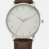 Pier One Unisex Orologio - Brown/silvercoloured