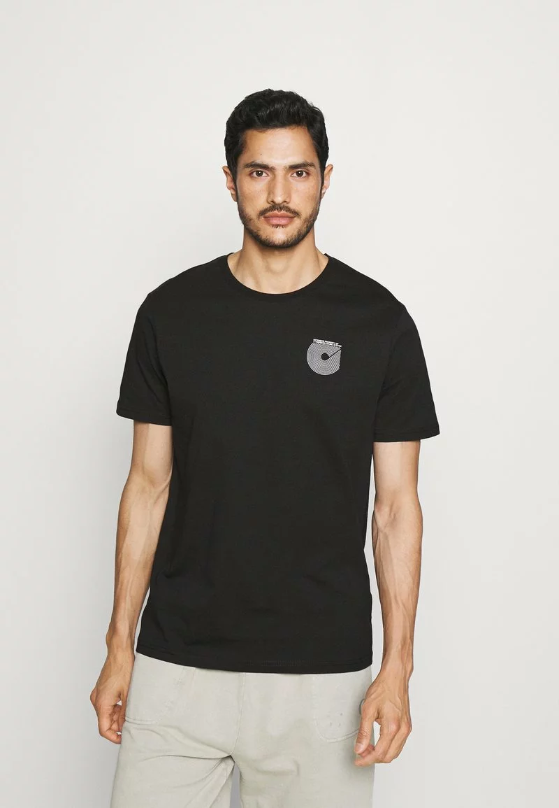 Pier One Uomo T-shirt Con Stampa - Black 3 Pier One Uomo T-shirt Con Stampa - Black