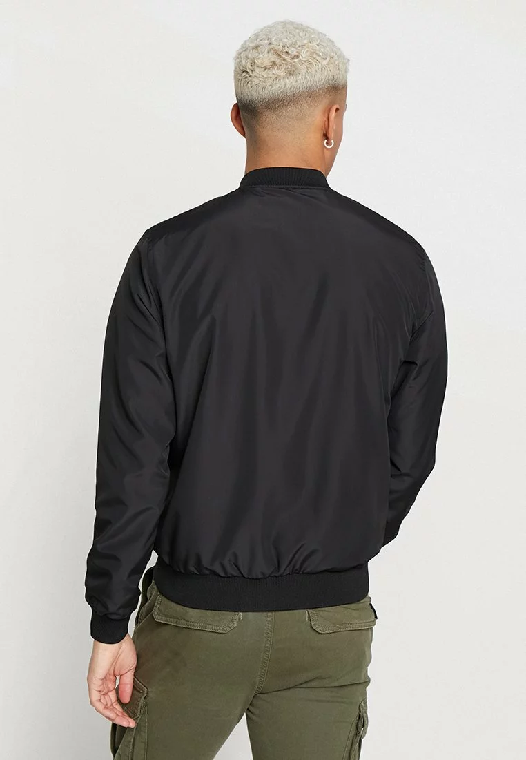 Pier One Uomo Giubbotto Bomber - Black 5 Pier One Uomo Giubbotto Bomber - Black - immagine 3
