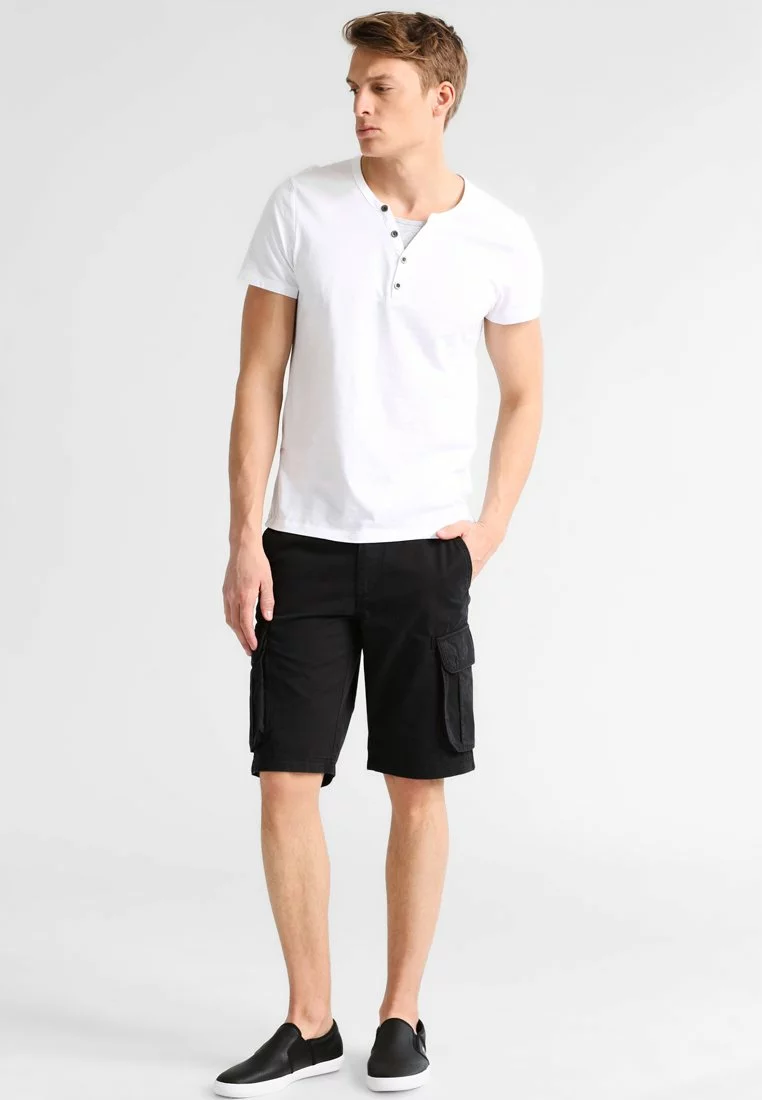 Pier One Uomo Shorts - Black 4 Pier One Uomo Shorts - Black - immagine 2