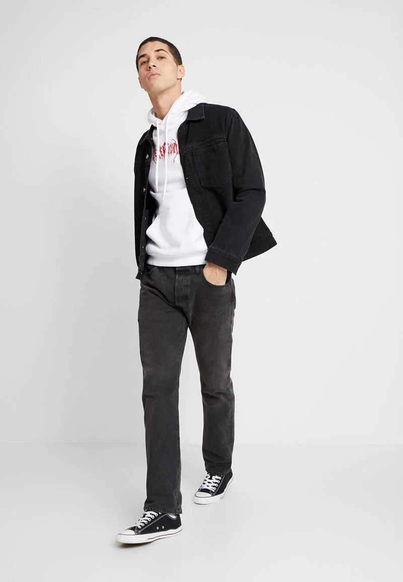 Pier One UNISEX - Felpa Con Cappuccio - White 4 Pier One UNISEX - Felpa Con Cappuccio - White - immagine 2