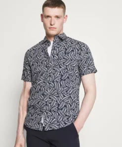 Pier One Uomo Camicia - Dark Blue