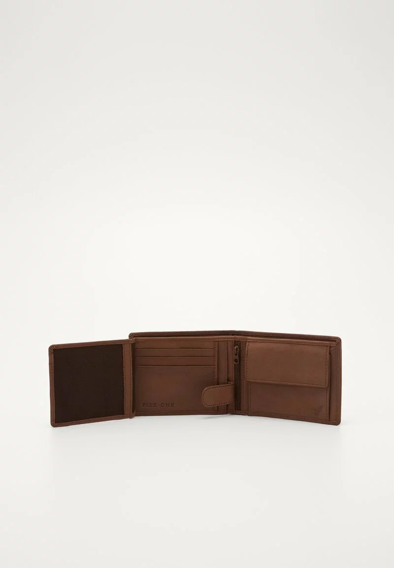 Pier One Uomo LEATHER - Portafoglio - Brown 8 Pier One Uomo LEATHER - Portafoglio - Brown - immagine 6