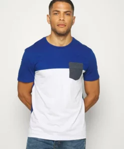 Pier One Uomo T-shirt Con Stampa - Light Blue