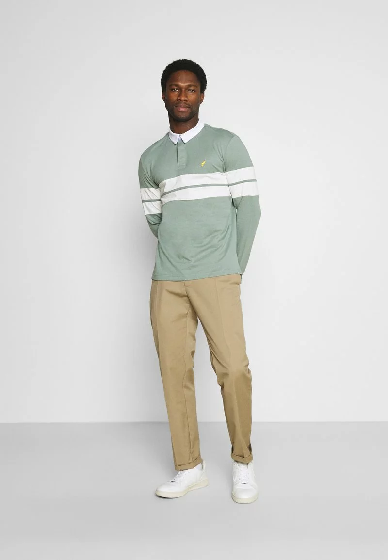 Pier One Uomo Polo - Light Green 4 Pier One Uomo Polo - Light Green - immagine 2