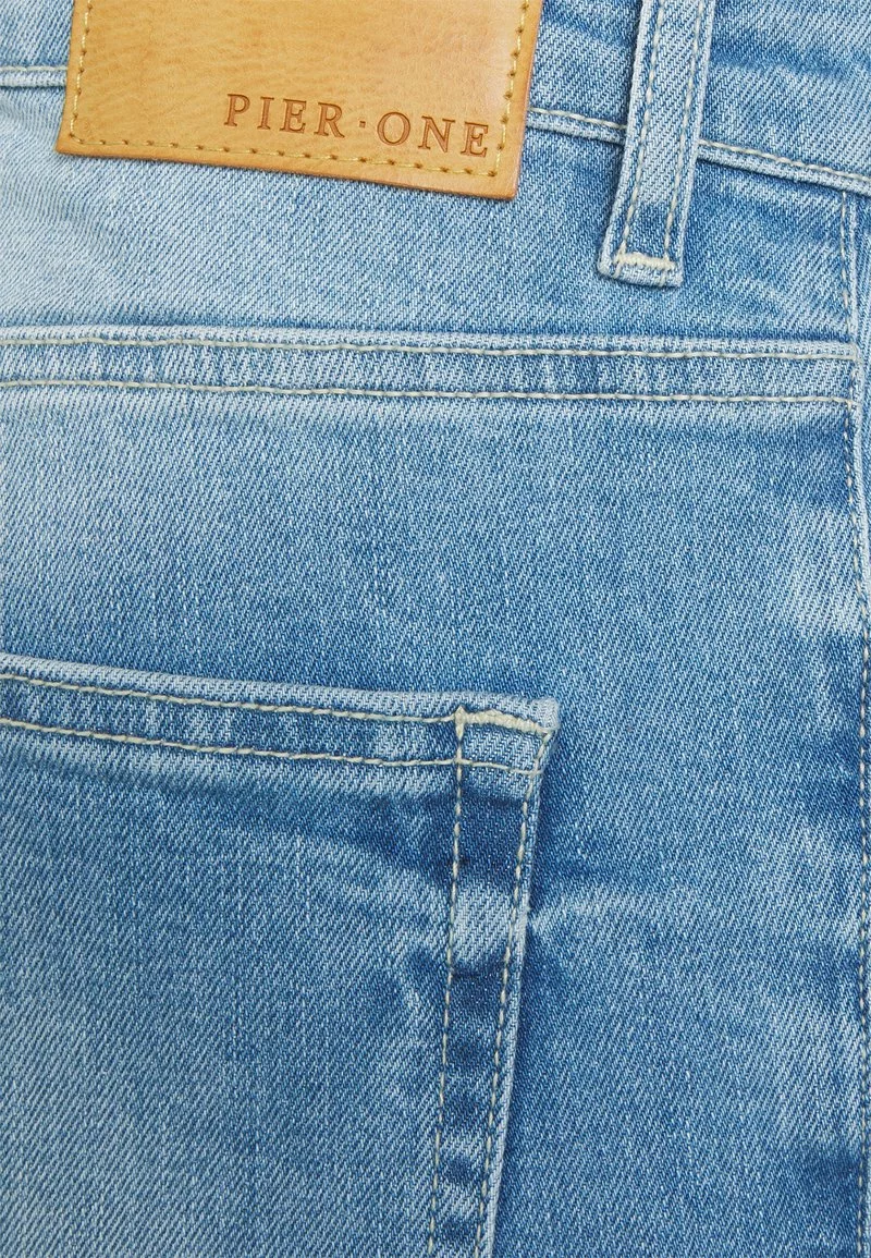 Pier One Uomo SLIM - Jeans Tapered Fit - Light Blue Denim 5 Pier One Uomo SLIM - Jeans Tapered Fit - Light Blue Denim - immagine 3