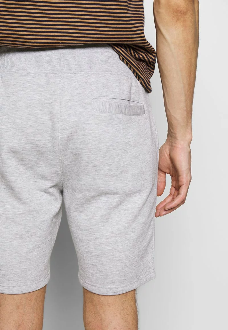 Pier One Uomo 2 PACK - Shorts - Light Grey /black 8 Pier One Uomo 2 PACK - Shorts - Light Grey /black - immagine 6