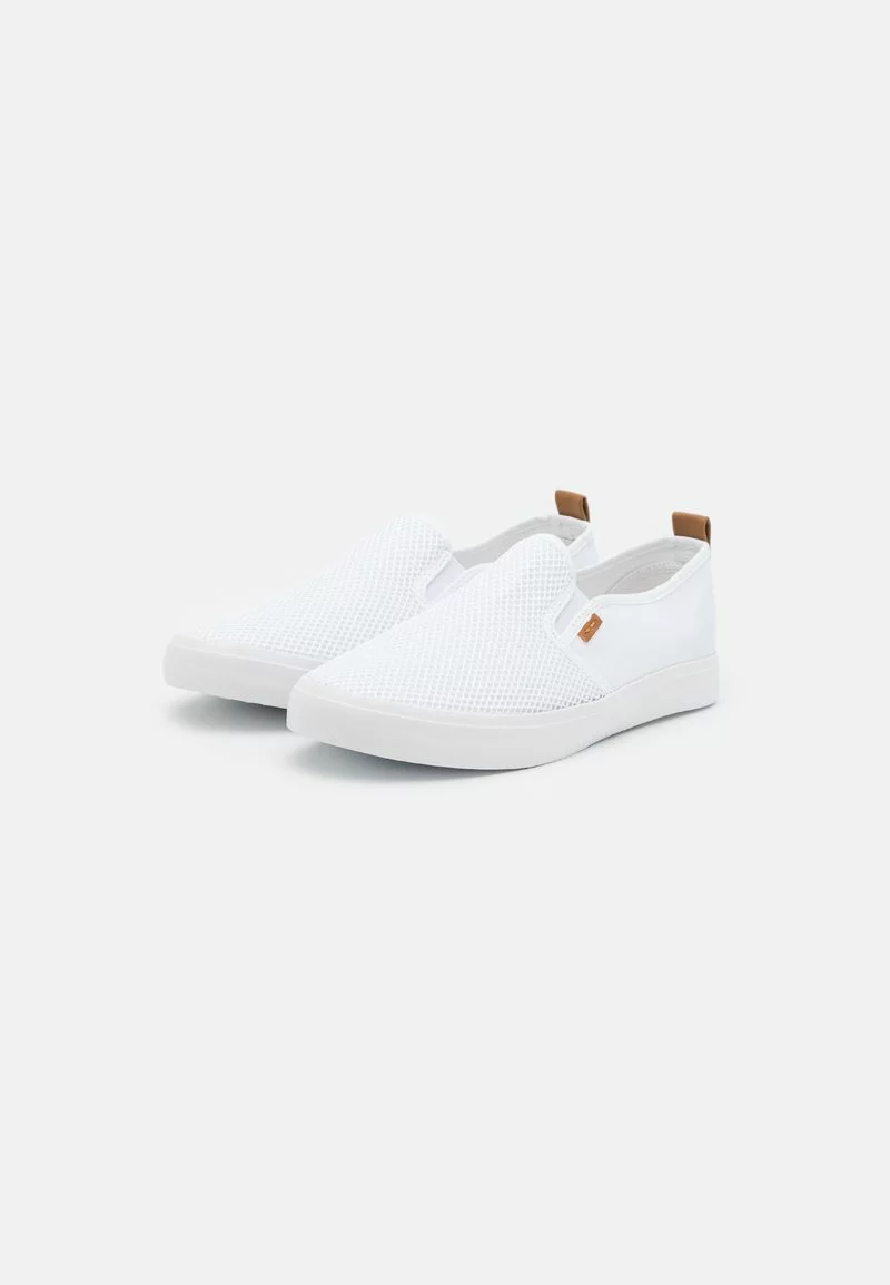 Pier One UNISEX - Scarpe Senza Lacci - White 4 Pier One UNISEX - Scarpe Senza Lacci - White - immagine 2